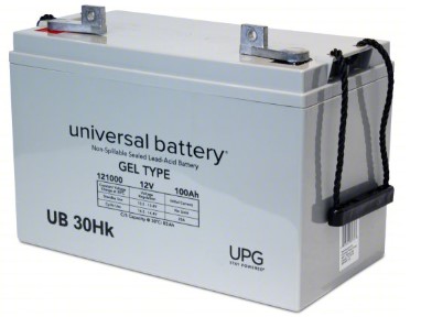 AGM / GEL Sealed Lead-Acid back view